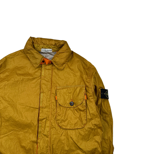 Stone Island 2004 Paul Harvey Orange Parachute Nylon Jacket - Medium