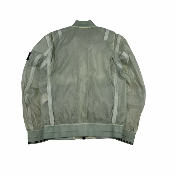 Stone Island 2015 Light Green Hyperlight Summer Jacket - Medium