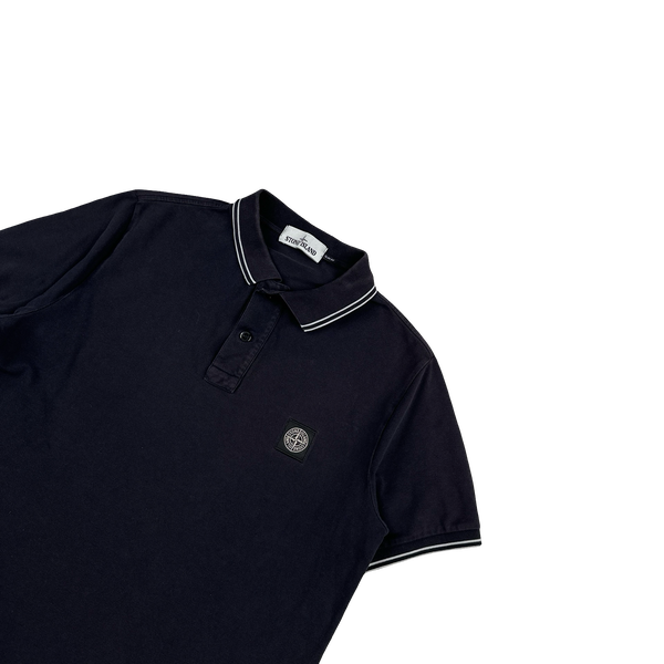 Stone Island 2018 Charcoal Polo Shirt - Large