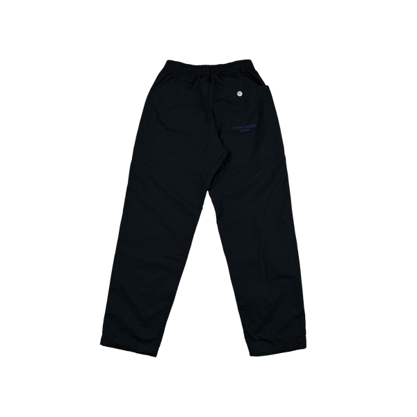 Stone Island 2025 New Season Navy Marina Spellout Cargo Trousers - 30"