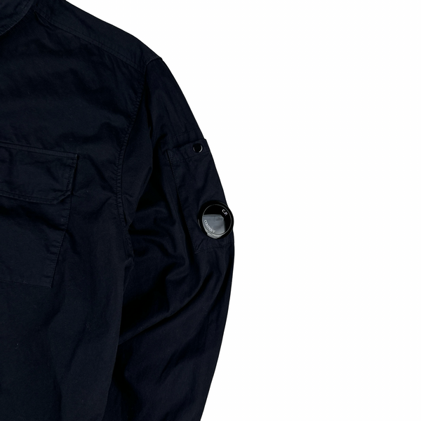 CP Company Navy Lens View Buttoned Shirt - Large