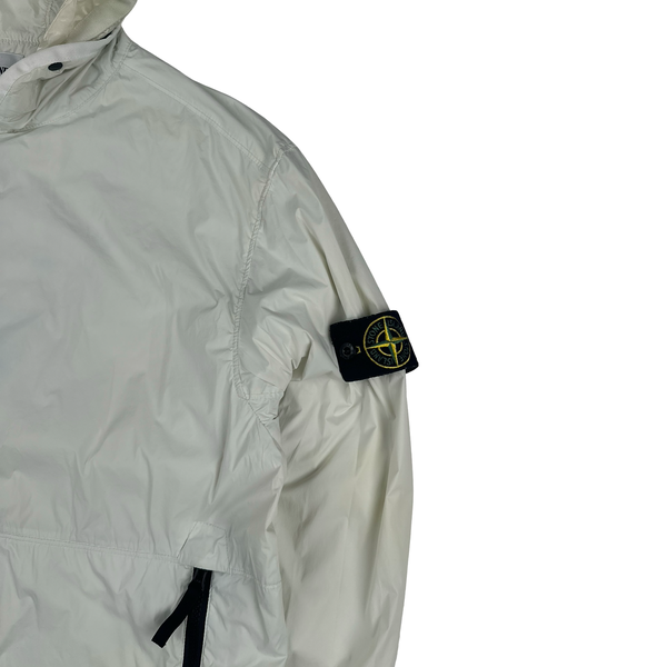 Stone Island White Nylon Skin Touch TC Jacket - XL