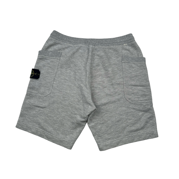 Stone Island 2015 Grey Fleece Shorts - Large