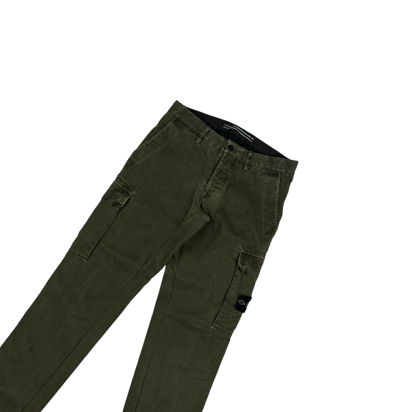 Stone Island 2013 Khaki Cargo Trousers - 29"