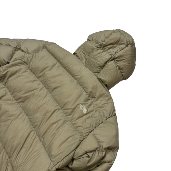 North Face Beige 700 Down Fill Puffer Jacket - Medium