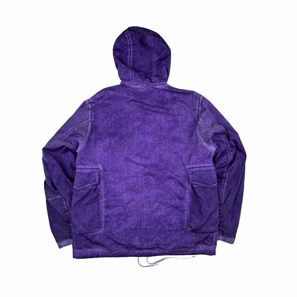 CP Company x Palace Purple Nylon La Mille Goggle Jacket - Large