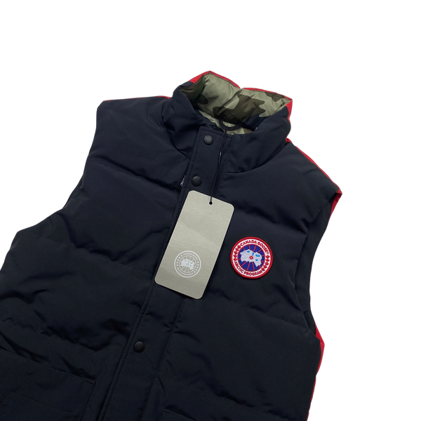 Canada Goose Black Down Filled Gilet - XS