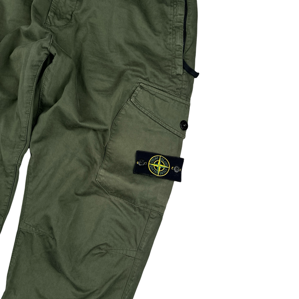 Stone Island Dark Green RE-T Cargo Trousers - XXL