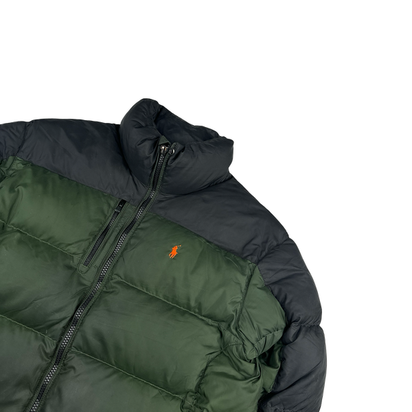 Ralph Lauren Khaki Down Puffer Jacket - XL