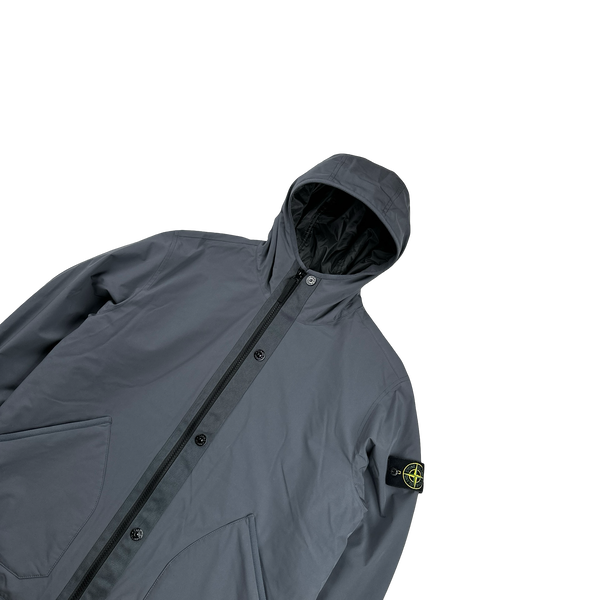 Stone Island 2023 Grey Soft Shell R eDye Technology Primaloft