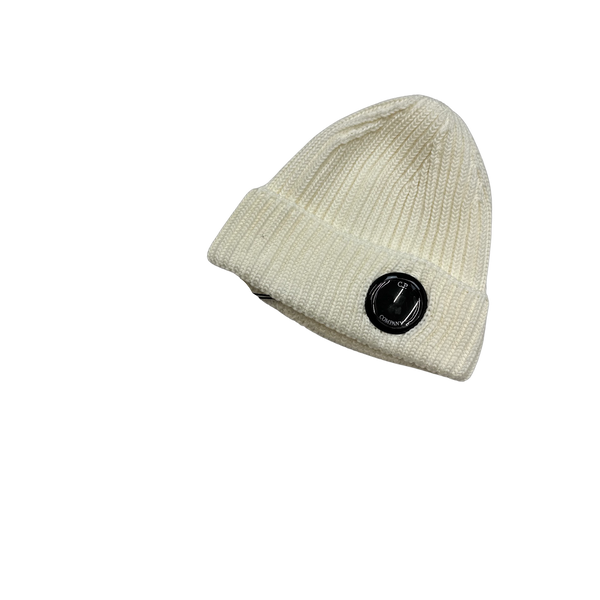 CP Company Ribbed Wool Lens Viewer Beanie