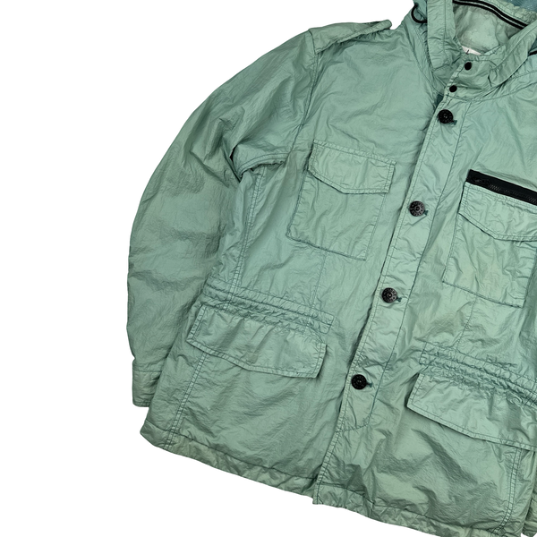 Stone Island 2013 Mint Green Membrana TC Field Jacket - XL