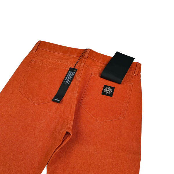 Stone Island 2019 Tela Placcata Trousers - 33"