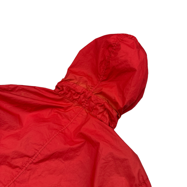 Stone Island 2019 Red Membrana TC 3L Hooded Jacket - XL