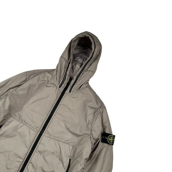 Stone Island 2020 Tan Garment Dyed Primaloft TC Jacket - XL