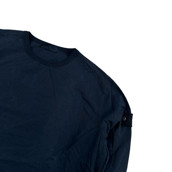 Stone Island 2019 Navy Ghost Piece Cotton Pullover Jumper - XL