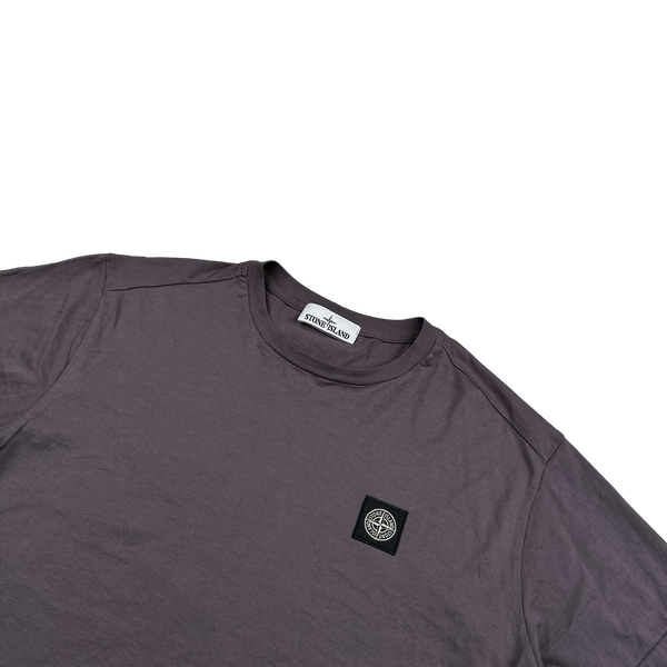 Stone Island 2019 Purple Cotton T Shirt - Medium