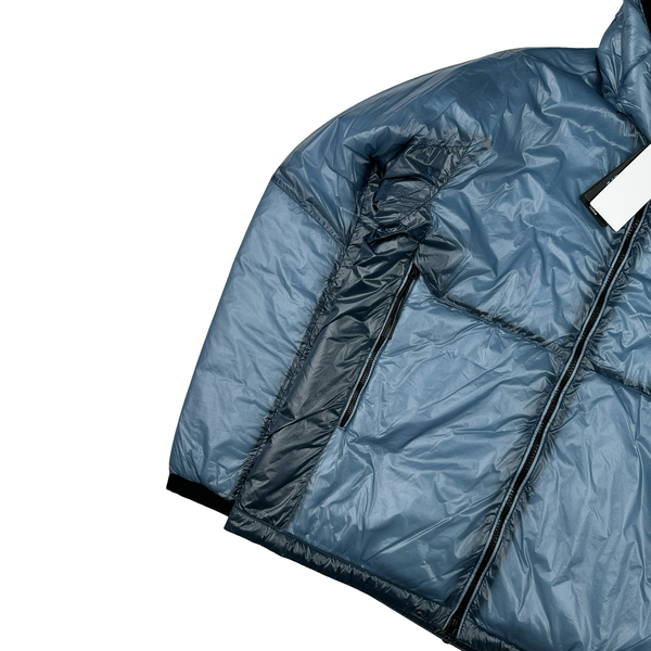 CP Company Blue Face Mask Outline Primaloft Puffer - Large