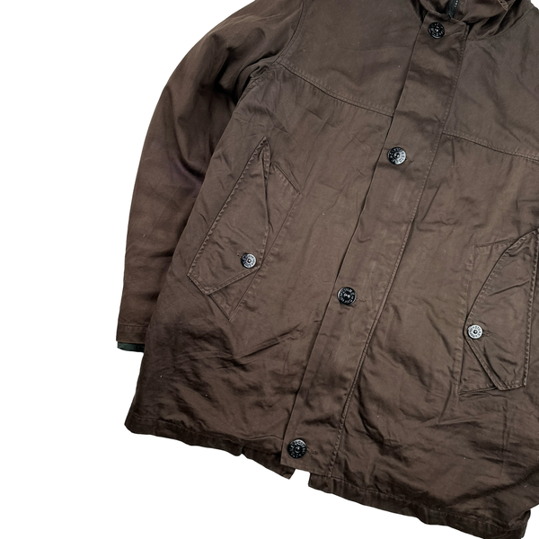 Stone Island 2002 Raso Gommato Dutch Rope Jacket - Large