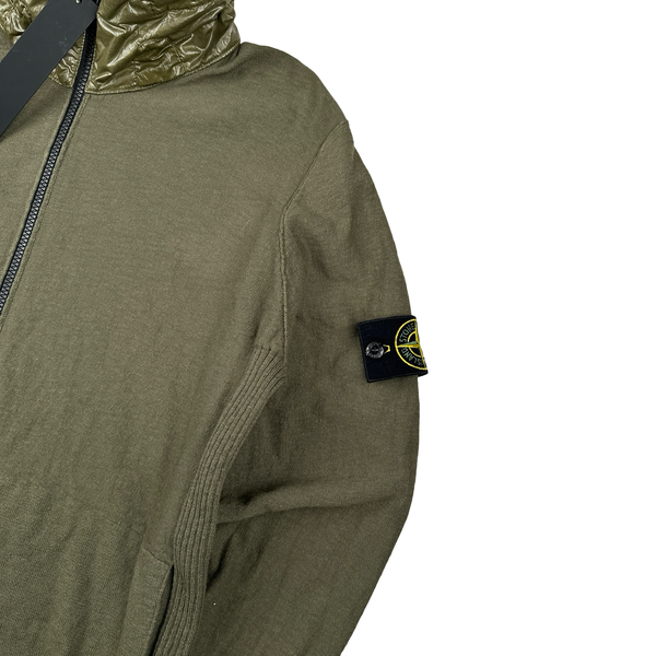 Stone Island 2021 Green Knit Lightweight Jumper - XL