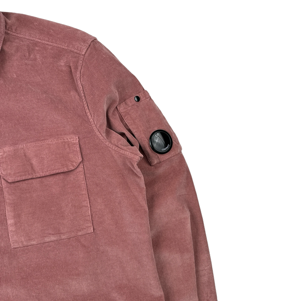 CP Company Pink Corduroy Shirt - Large
