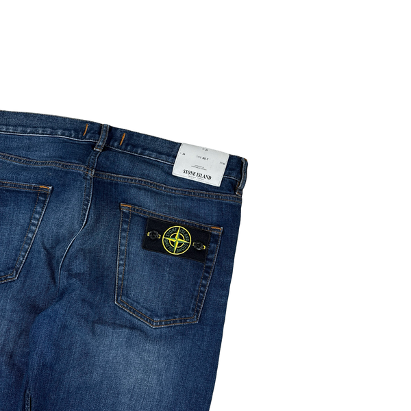 Stone Island 2015 RE-T Blue Denim Jeans - 32"