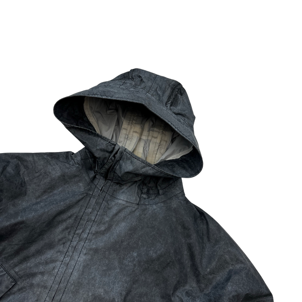 Stone Island 2015 Membrana 3L With Dust Colour Finish Parka Jacket - Medium