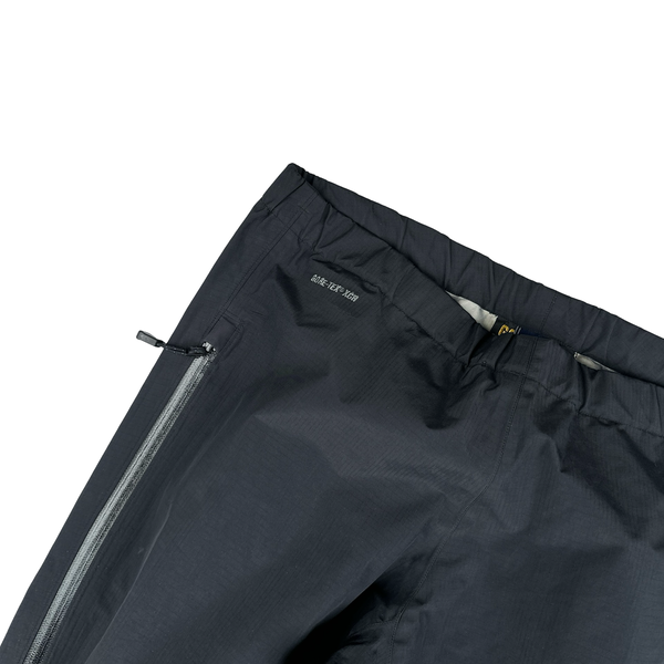 Arcteryx Black Gore-Tex XCR Lightweight Shell Trousers - Large