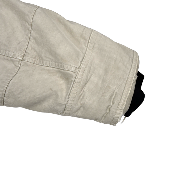 Stone Island 2012 Beige Organic Sheen Jacket - XXL
