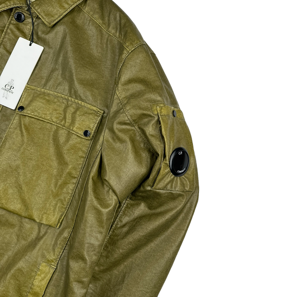 CP Company Olive Green Nyber Field Jacket - Large