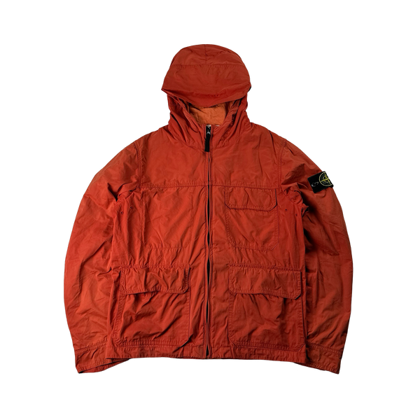 Stone Island 2012 Orange David Light OVD Jacket - Medium