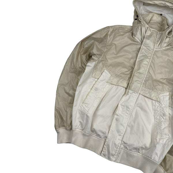 Stone Island Beige Glass Bativia Jacket - Medium