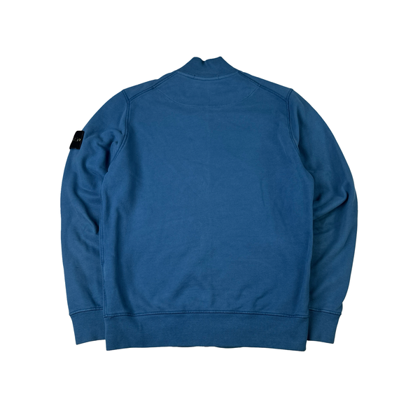 Stone Island 2020 Blue Cotton Crewneck Sweatshirt - Small