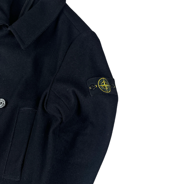 Stone Island 2012 Wool Pea Coat - Large
