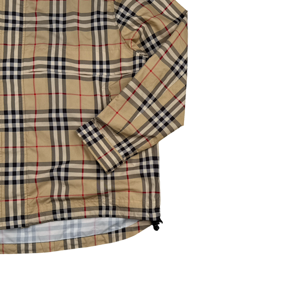 Burberry Nova Check Hooded Lightweight Bag Jacket - Large