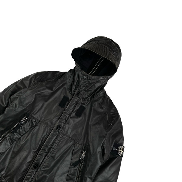 Stone Island 2011 Khaki Waxed Ice 2 Jacket - Medium