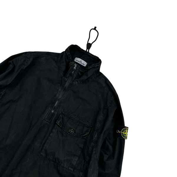 Stone Island 2020 Black Smock Pullover - Small
