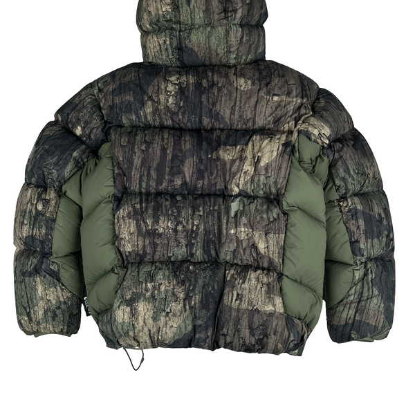 Palace 2024 Real Tree Camo Matte Pertex Down Filled Balaclava Puffer Jacket - Medium