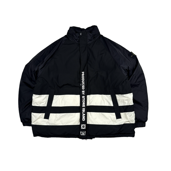 Stone Island x Supreme 2023 Tela Logo Reversible Down Puffer Jacket - XXL