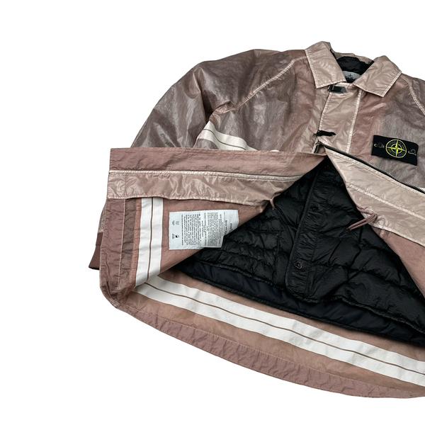 Stone Island 40th Anniversary 2022 Microfelt 82/22 Down Lined Field Jacket - Medium