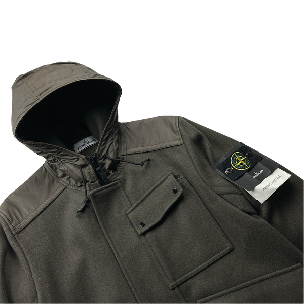 【新品・希少】STONE  PANO SPECIALE ジャケット STONE ISLAND ストーンアイランド 21AW PANNO SPECIALE JACKET ウール