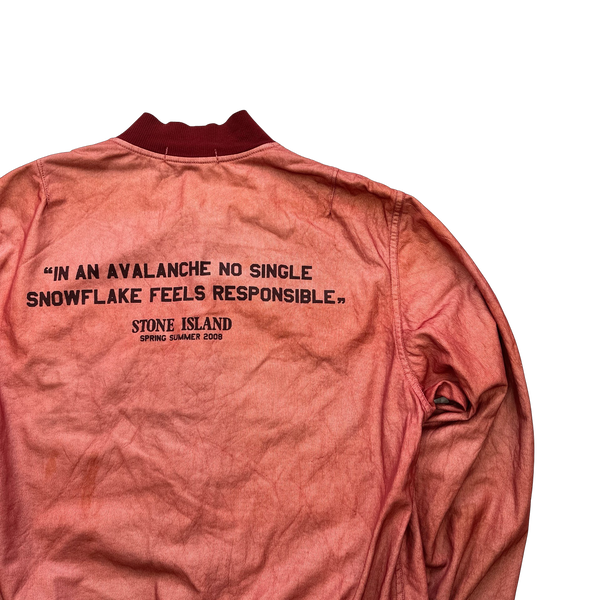 Stone Island 2008 Tyveck Snowflake Jacket - Large