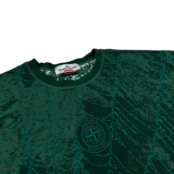 Stone Island x Supreme 2023  Spiderweb T Shirt - XL