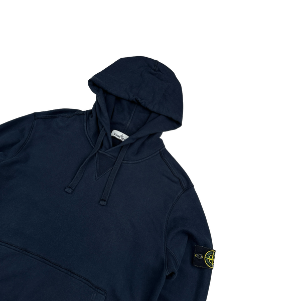 Stone Island 2018 Navy Pullover Hoodie - XL