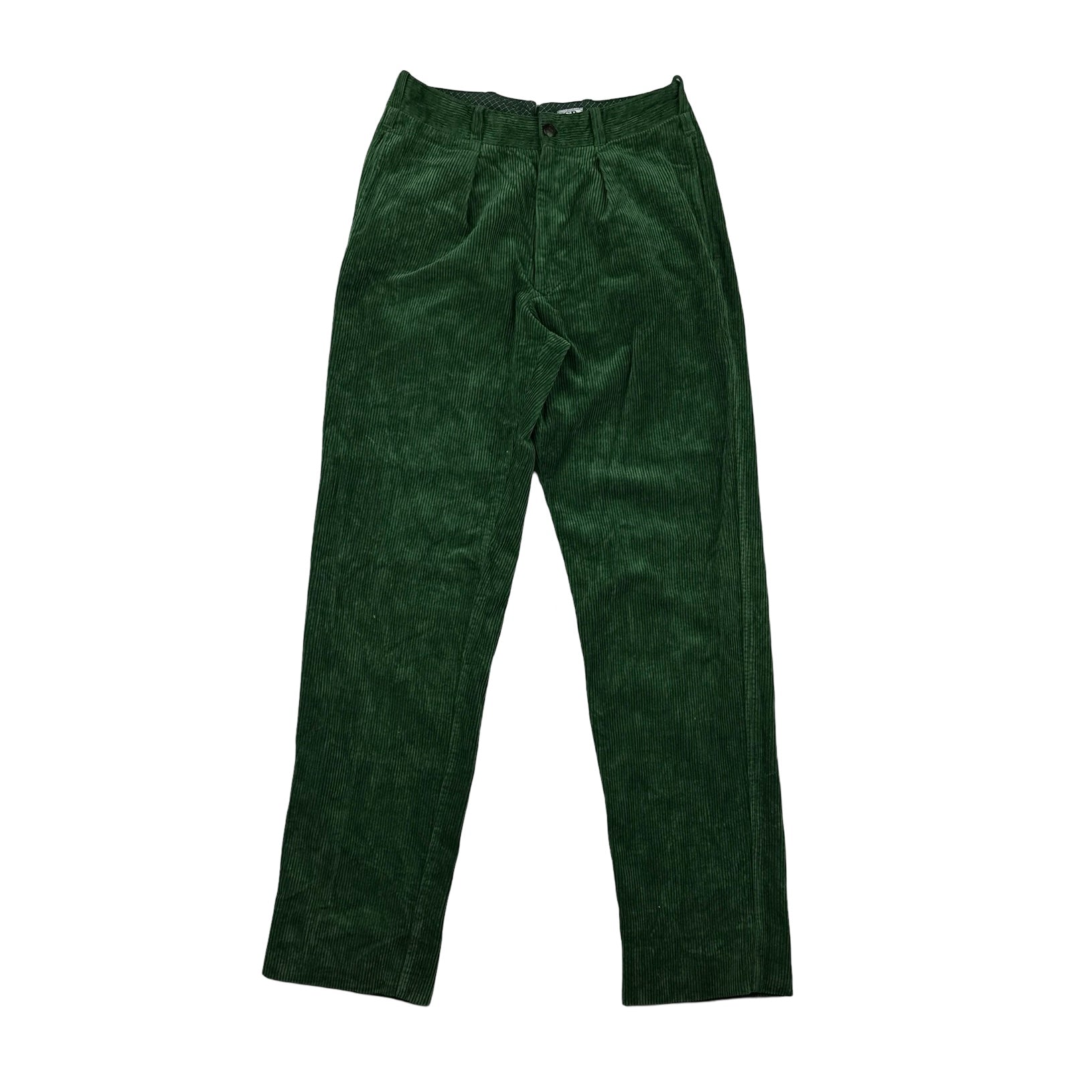 【T/C PRESSED TROUSER】 Bottle Green ０ Tim tapered chino pants - Burned Olive
