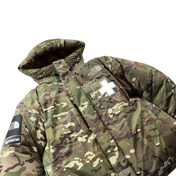 North Face X Supreme 2022 Rescue Mountain Camo Down Filled Puffer Jacket - Medium