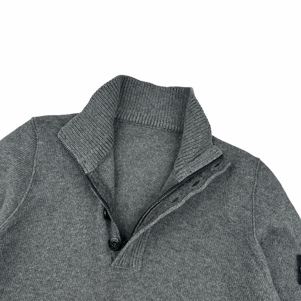 Stone Island 2011 Wool High Neck Jumper - Large
