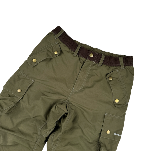 Barbour X And Wander Khaki Cargo Hiking Trousers - Medium