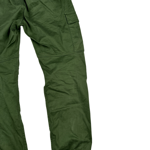 Stone Island 2022 Green RE T Cargo Trousers - 36"