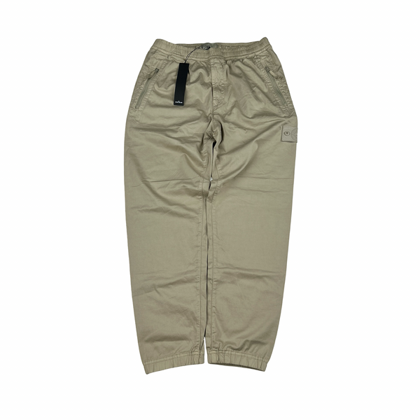Stone Island 2021 Beige Ghost Cargo Trousers - 32"